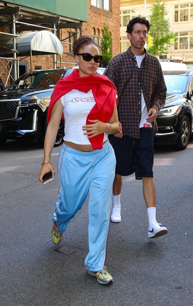 Adwoa Aboah in a White Tee