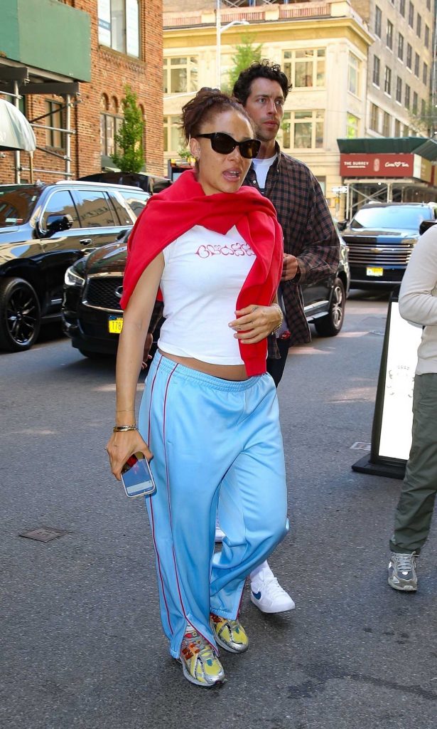 Adwoa Aboah in a White Tee