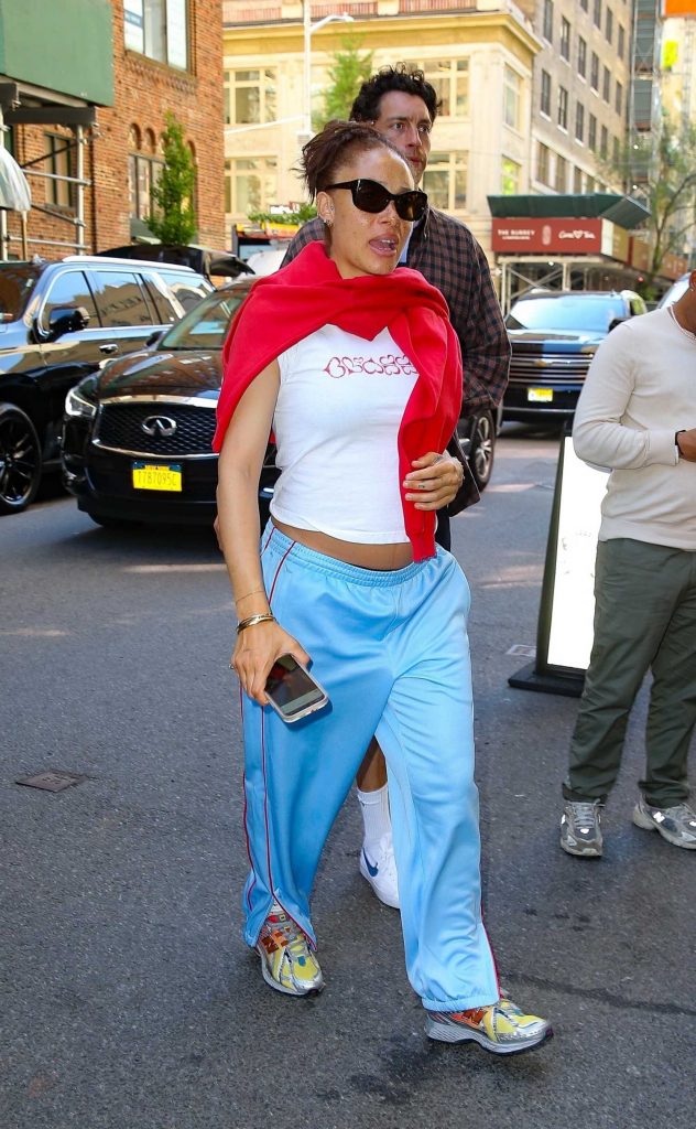 Adwoa Aboah in a White Tee