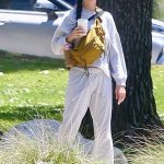 Katy Perry in a White Cap Was Seen at the Park in Beverly Hills