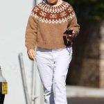Lisa Wilkinson in a White Pants Was Seen Out in Sydney
