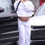 Vanessa Hudgens in a White Sweatsuit Was Seen Out in Los Angeles