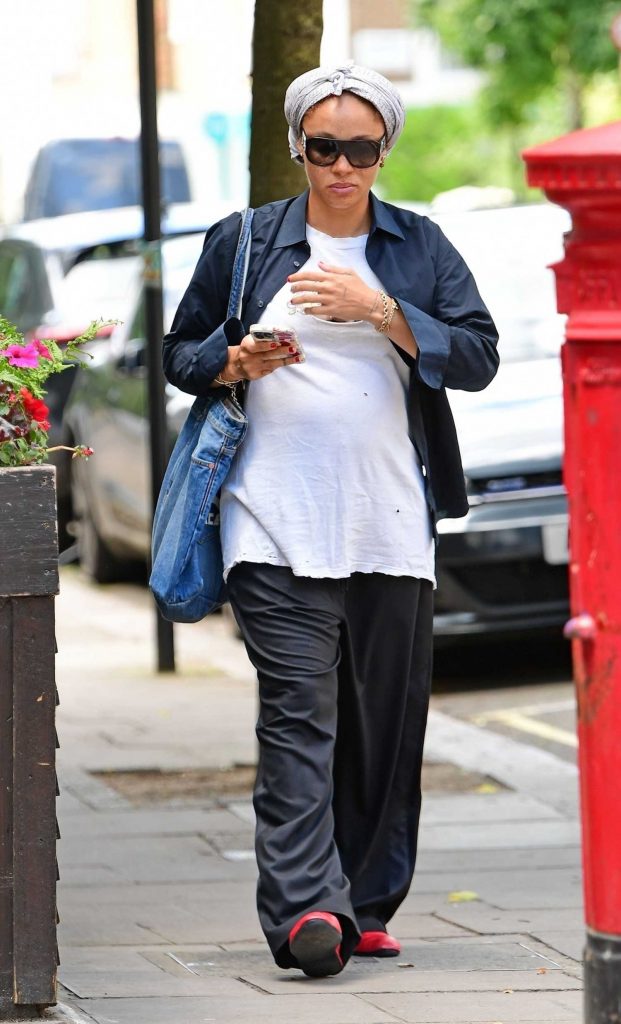 Adwoa Aboah in a White Tee