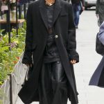 Alesha Dixon in a Black Coat Was Seen Out in London