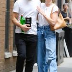Kate Bosworth in a Pink Cap Was Seen During a Romantic Stroll with Justin Long in Manhattan’s West Village Neighborhood in NYC
