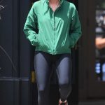 Kyle Richards in a Green Jacket Was Seen Out in Beverly Hills