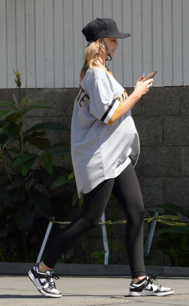 Lala Kent in a Black Cap