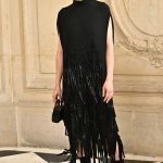 Rosamund Pike Attends the Christian Dior Haute Couture Show During 2024 Paris Fashion Week in Paris