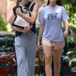 Suri Cruise in a Grey Tee Was Seen Out with Her Boyfriend in New York