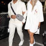 Ciara in a White Sneakers Attends an Event Hosted at Delilah with Russell Wilson in West Hollywood