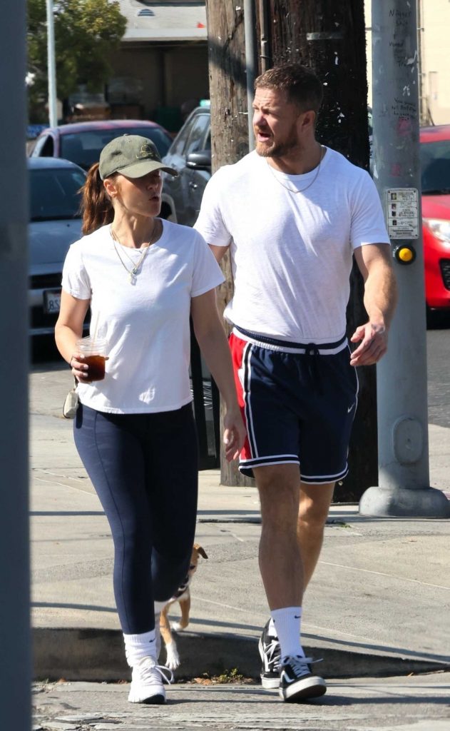 Minka Kelly in a White Tee