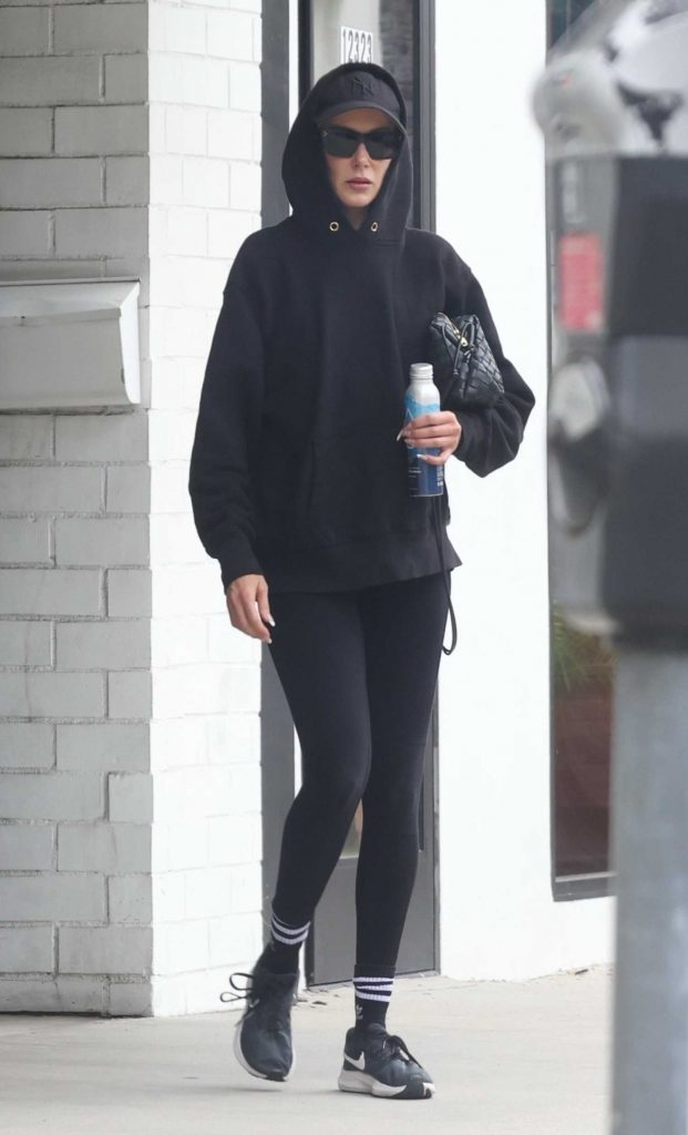 Kimberly Stewart in a Black Hoodie