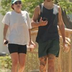 Riley Keough in a White Tee Was Spotted Out with Alex Pettyfer in Calabasas