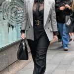 Hayden Panettiere in a Grey Blazer Was Seen Out in New York City