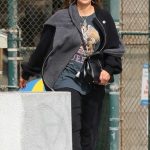 Jessica Alba in a Black Cap Was Spotted Out in Santa Monica