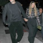 Sofia Richie in a Plaid Blouse Steps Out with Husband Elliot Grainge for a Fashionable Night in Los Angeles