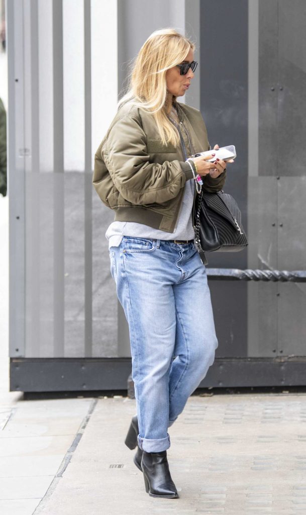 Louise Redknapp in a Blue Jeans