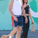 Minka Kelly in a Black Top Was Seen Out with Dan Reynolds in Los Feliz