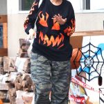 Shay Mitchell in a Camo Pants Gears up for Halloween in Los Angeles