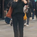 Sienna Miller in a Black Sweater Was Seen Out in London