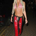 Grace Jackson Arrives at 2024 Nuage Halloween Party at Victoria Warehouse in Manchester