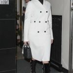 Jennifer Lopez in a White Coat Was Seen Out in London