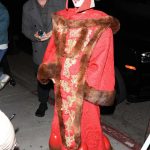 Megan Fox Arrives at 2024 Kendall Jenner’s Halloween Party at Chateau Marmont with Rosalia in Los Angeles