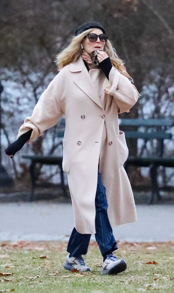 Jennifer Westfeldt in a White Coat