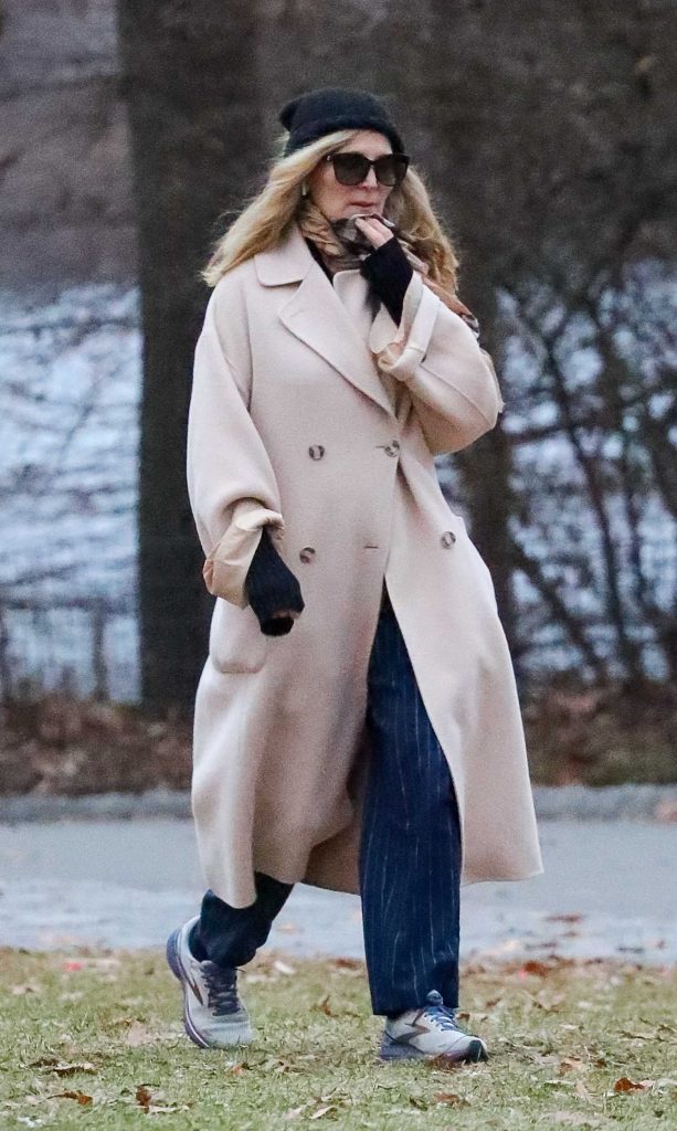 Jennifer Westfeldt in a White Coat