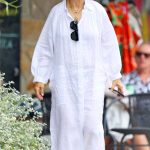 Lisa Wilkinson in a White Dress Was Seen Out in Sydney