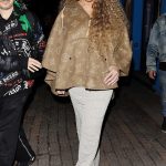 Mariah Carey in a White Knitted Dress Was Seen Out in Aspen