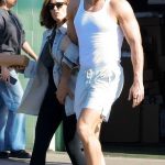 Minka Kelly in a White Sneakers Was Seen Out with Dan Reynolds in Los Feliz