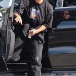 Tracee Ellis Ross in a Black Tee Heads to the Spa in Beverly Hills