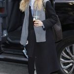 Chloe Fineman in a Black Coat Was Seen Out in New York City