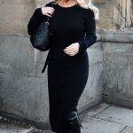 Helen Flanagan in a Black Dress Leaves from the Wirral Magistrates Court in Birkenhead