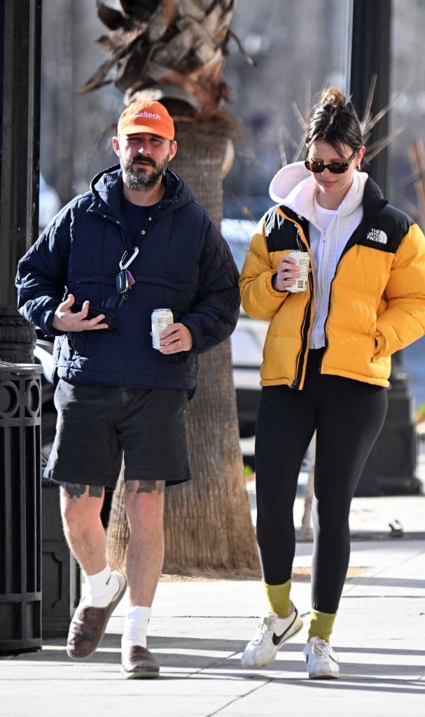 Mia Goth in a Yellow Jacket