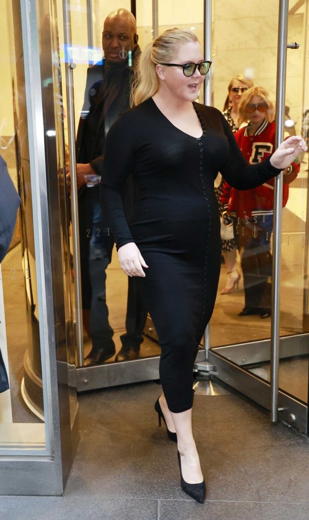 Amy Schumer in a Black Dress