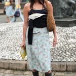 Lily Chee Attends the Miu Miu Fashion Show During 2025 Paris Fashion Week in Paris