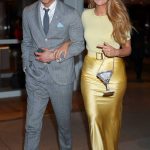 Blake Lively in a Gold Skirt Was Seen Out with Ryan Reynolds in New York City