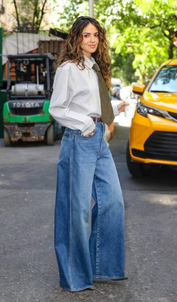 Eiza Gonzalez in a Blue Jeans