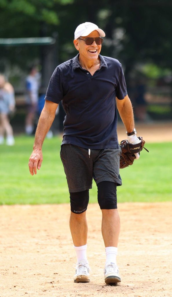 George Clooney in a White Cap