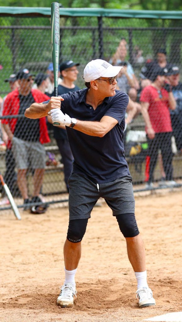 George Clooney in a White Cap