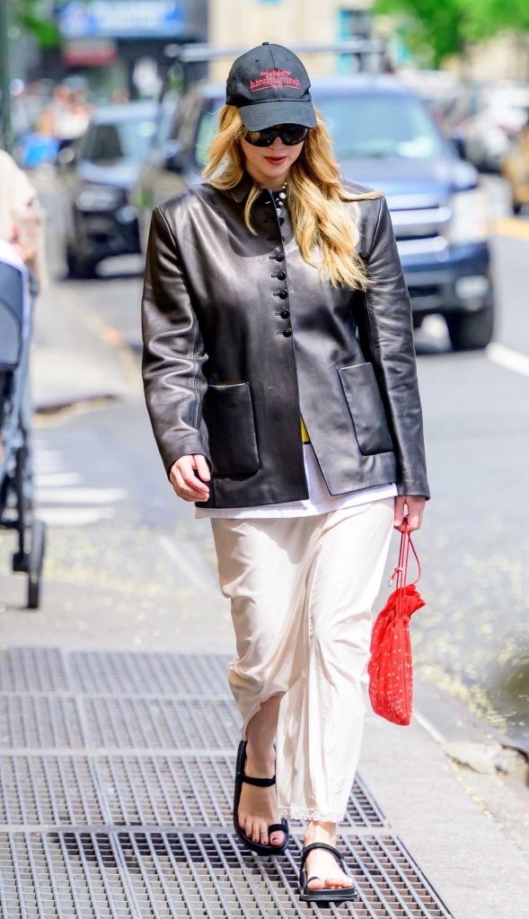 Jennifer Lawrence in a Black Cap