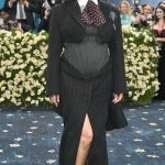 Rihanna Attends 2025 Met Gala Celebrating Superfine: Tailoring Black Style at Metropolitan Museum of Art in New York City