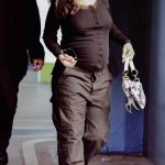 Rihanna in a Black Cap Was Spotted at Bloomingdale’s Century City in Los Angeles