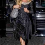 Sarah Jessica Parker in a Black Dress Was Seen Out in Paris