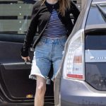 Anna Kendrick in a Black Cardigan Was Seen Out in Los Angeles
