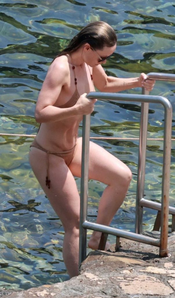 Olivia Wilde in a Tan Bikini