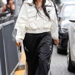 Xochitl Gomez in an Adidas Ensemble Was Seen Out in Paris