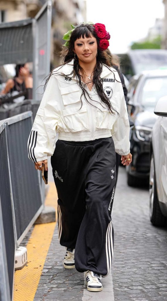 Xochitl Gomez in an Adidas Ensemble